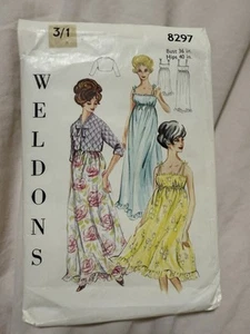 Vintage Weldons Sewing Pattern 8297 Size 36 - Picture 1 of 3