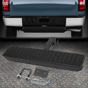 FOR 2"RECEIVER REAR BUMPER TRAILER TOWING HITCH STEP BAR GUARD 26"WIDE X 5"LONG - Picture 1 of 5