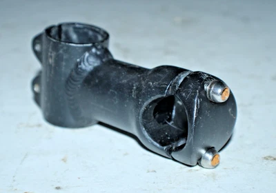 MTB Stem 1 1/8" Threadless 80mm 7º Rise 25.4mm Black Gravel Hybrid USA Shipper:) - Image 1 of 4