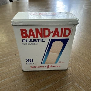 Vintage Johnson & Johnson Band Aid Tin - 1990 - empty - Picture 1 of 10