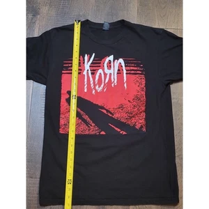 Korn T-Shirt Band Tee Grafik Print schwarz Metal Rock Musik Optima Montage M/M - Bild 1 von 5