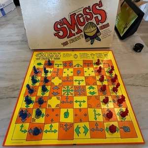SMESS The Ninny's Chess Board Game 1970 VINTAGE Parker Brothers 100% Complete - Picture 1 of 24