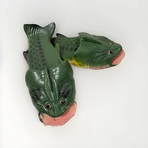 Rivers Edge Barsch Fisch Sandalen Unisex Größe 10-10,5 Schlappen Outdoor Pool Geschenk - Bild 1 von 8