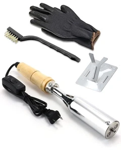 Electric Branding Iron, Personalized Burning Stamp Logo for Wood Leather Plas... - Picture 1 of 7