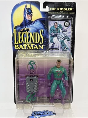 The Riddler Batman Legends Of Batman 1995 Kenner Action Figure NEW MOSC - Image 1 of 2