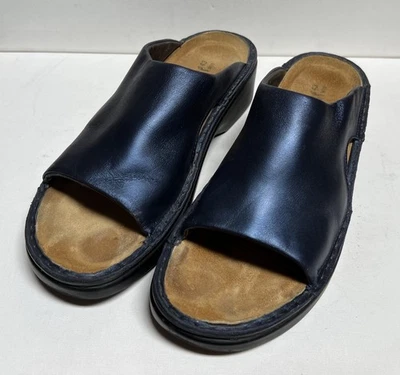 Sandálias femininas Naot tamanho 43 12/12.5 ROMA azul conforto plataforma slip on Israel - Imagem 1 de 4