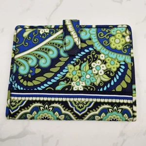 Vera Bradley Rhythm & Blues faltbare Reisepasshülle Geldbörse - Bild 1 von 11