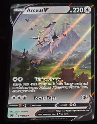 Arceus V SWSH204 SWSH: Sword & Shield Promo Cards Holo - Image 1 of 2