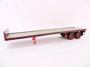CORGI '2 AXLE FLATBED TRAILER ONLY, J.R ADAMS' 1:50. PERFECT FOR CODE 3. CC12601 - Picture 1 of 7