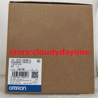 Original Omron CP2E-E60DR-A Programmable Controller Expedited Shipping - Image 1 of 3