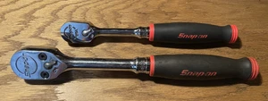 Snap On SH80A 1/2” & FH80 3/8” Soft Grip Ratchets - Picture 1 of 8
