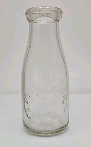 Frühe Pint Milchflasche H B Galbraith Wenonah NJ geprägt New Jersey - Bild 1 von 10