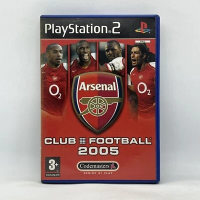 Club Football: Arsenal 2005 PS2 Sony PlayStation Video Game Free Post PAL - Image 1 of 4