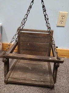 Vintage Gym Dandy Wood Childs Swing EUC - Picture 1 of 3