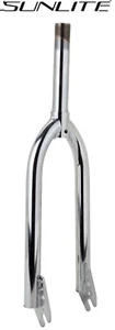 Fork 20 MX Uni Hi-Ten Steel Sunlite Chrome MX Threaded 1" X 100 x 22.2mm - Picture 1 of 5
