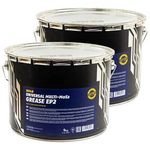 Schmierfett EP-2 Multi.MoS2 Universalfett Schmierstoff 8048 MANNOL 2 X 9 kg - Bild 1 von 3