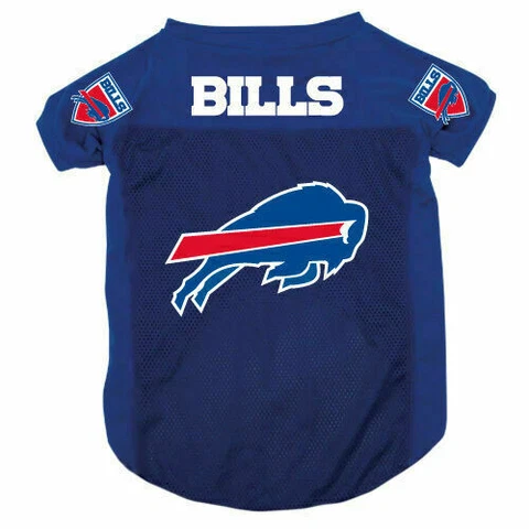 NEW! BUFFALO BILLS DOG CAT JERSEY ALTERNATE STYLE LICENSED CHOOSE SIZE Cover