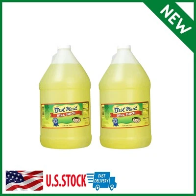 Dill Pickle Juice Delicious Back Mixer Helps with Leg Muscle Cramps 2 Gallons