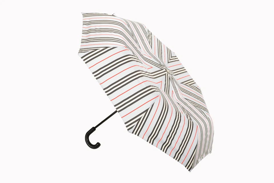 Burberry Unisex "TRAFALGAR" Multi-Color Plaid Compact Folding Umbrella - Image 1 of 4