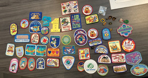Vintage Girl Scout Patches 1990’s Cookie Patch,Fun Patches, Thinking Day