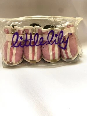 LITTLE LILY - Liltyboots - Botas para Perros Zapatos - Rosa Claro - NUEVAS Foto 1 de 4