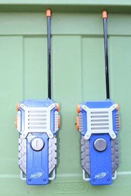 Nerf Walkie Talkie N-Strike TOY Features 1000 Foot Range - Hasbro 2015 - Image 1 of 4