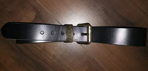 LEVI'S Damen Mädchen Gürtel Ledergürtel Gr. 75 75cm schwarz guter gebrauchter Zu - Bild 1 von 5