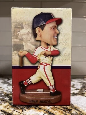 STAN MUSIAL Bobblehead Hall of Fame (HOF) St Louis Cardinals Spfld SGA 2010 NEW - Image 1 of 4
