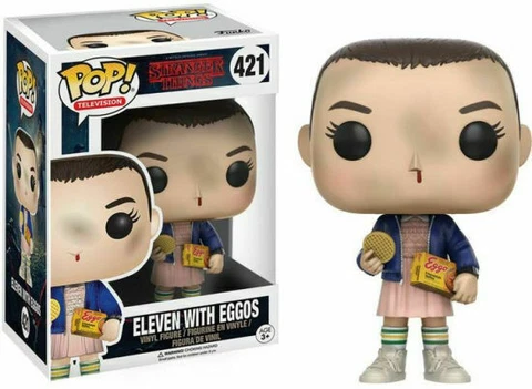 FUNKO POP !TELEVISION STRANGER THINGS 421 ELEVEN WITH EGGOS VINYL FIGURE Cover
