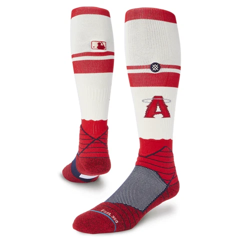 Stance MLB Los Angeles Angles City Connect OTC Socks Cover