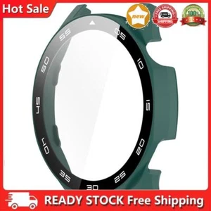 PC Tempered Glass Case Screen Protector Cover for Huawei Watch GT5 46mm (Green) - Zdjęcie 1 z 10