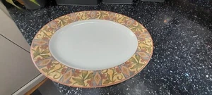 ROYAL DOULTON ALLTÄGLICH ZINNABAR OVALE SERVIERPLATTE - Bild 1 von 2