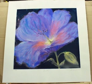 Hiawatha by Nel Whatmore Silkscreen Limited Edition Floral - Bild 1 von 1