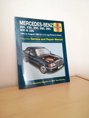 MERCEDES-BENZ  (1985-1993) 200 230 250 260 280 300 320 manuale officina HAYNES - Immagine 1 di 3