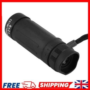 8x21 Telescope Rubber Housing Mini HD Monocular for Bird Watching Tourism - Picture 1 of 10