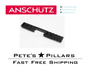 DIP DiProducts Anschutz 64 Left Hand Scope Rail Picatinny Mount Base ANS16001LH - Picture 1 of 8