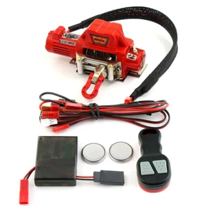 Electric Winch & Remote Controller for 1:10 RC TRX4 Axial SCX10 II Redcat - Picture 1 of 23