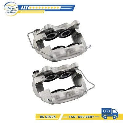 Par de pinzas de freno delanteras para Ford Custom 500 1965-67 Lincoln Continental 65-69 Foto 1 de 4