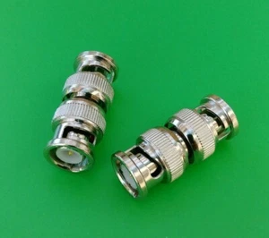 (50 PCS) BNC Male to BNC Male Splice Connector - USA Seller - Picture 1 of 2