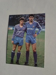 MICHEL Real Madrid 1982–1996 signed Magazinausschnitt 9 x 12 Autogramm autograph - Picture 1 of 1