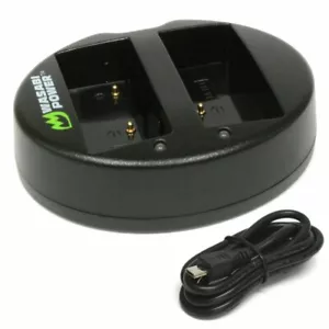 Wasabi Power Dual USB Battery Charger for Olympus BLH-1 - Picture 1 of 3