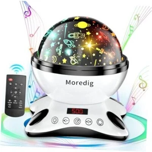 Kids Night Light Projector, Remote Baby Night Lights for Kids Room Antique - Picture 1 of 7
