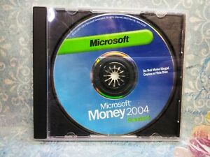 PC CD-ROM Microsoft Money 2004 Standard for Windows XP,  7, 8