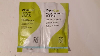 DEVACURL No Poo Original & One Condition Original 1 fl oz/30 ml Each  - Image 1 of 3
