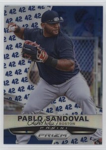 2015 Panini Prizm Jackie Robinson Prizm /42 Pablo Sandoval #126