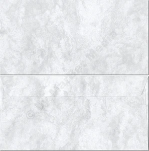 Marmorkuverts DIN lang 100 Kuverts grau - Bild 1 von 2