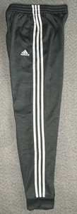 Pantalones/joggers Adidas YOUTH XL 18/20 grises 3 rayas - Imagen 1 de 12