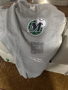 Mitchell & Ness Dallas Mavs Heather Gray Team Origins NBA Sweatpants Mens 2XL BN - Picture 1 of 7