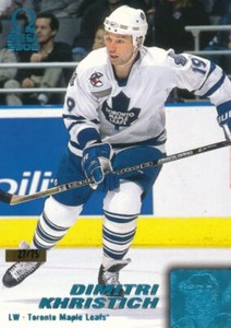 1999-00 Pacific Omega ICE BLUE #227 DMITRI KRISTICH - x/75 - Toronto Maple Leafs