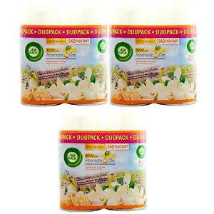 Air Wick Freshmatic BLÜTENZAUBER 6 x 250ml VANILLEBLÜTE & HONIG Nachfüller - Bild 1 von 1